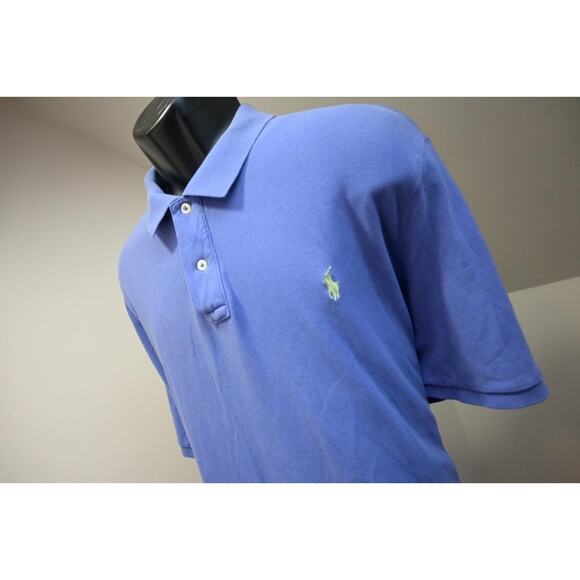 Polo Ralph Lauren Golf Polo Classic Fit Lavender Short Sleeve Mens Size 2XL XXL - Picture 1 of 9